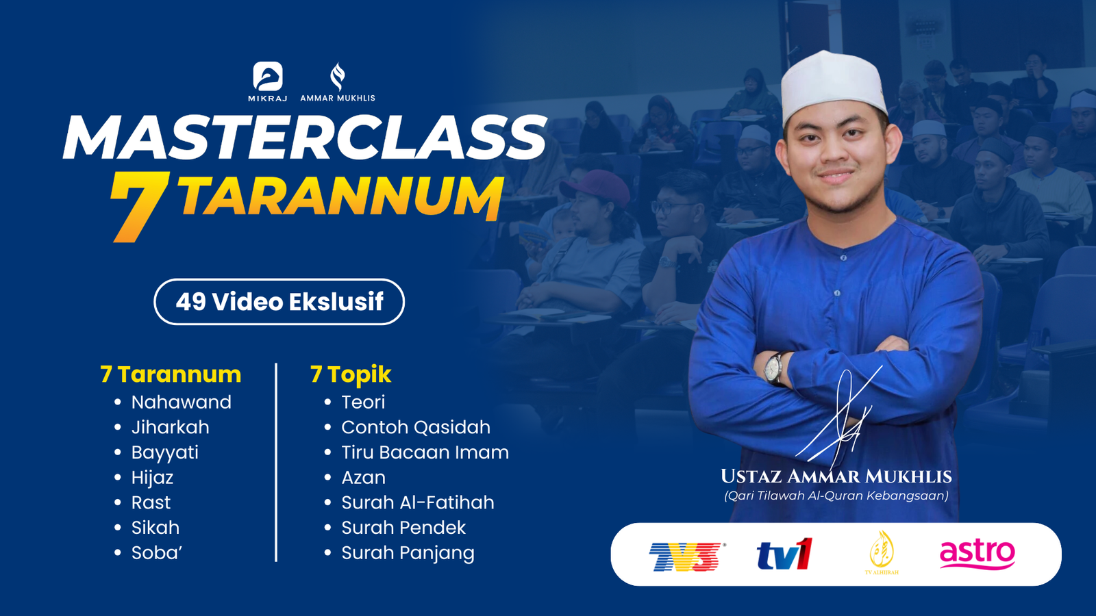 Masterclass 7 Tarannum Ustaz Ammar Mukhlis